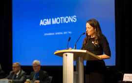 Submitting Motions at the Annual General Meeting